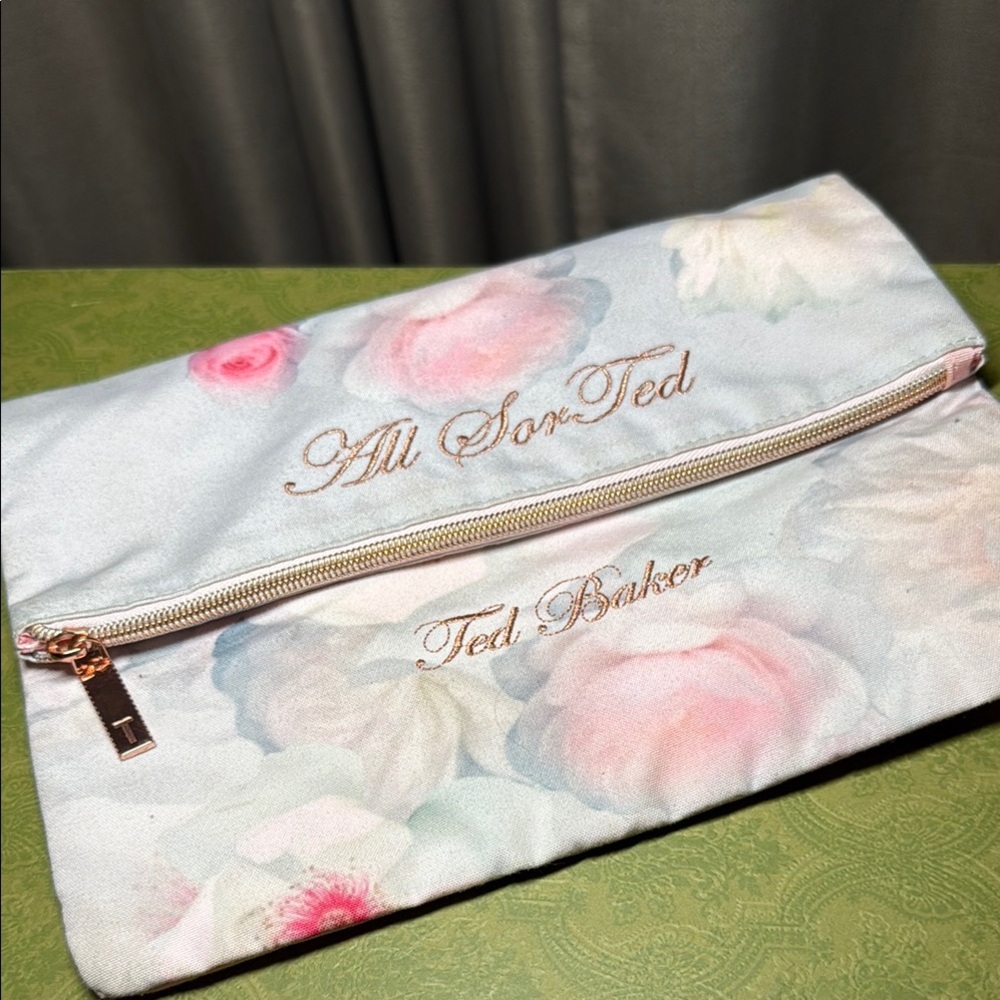Ted Baker floral clutch